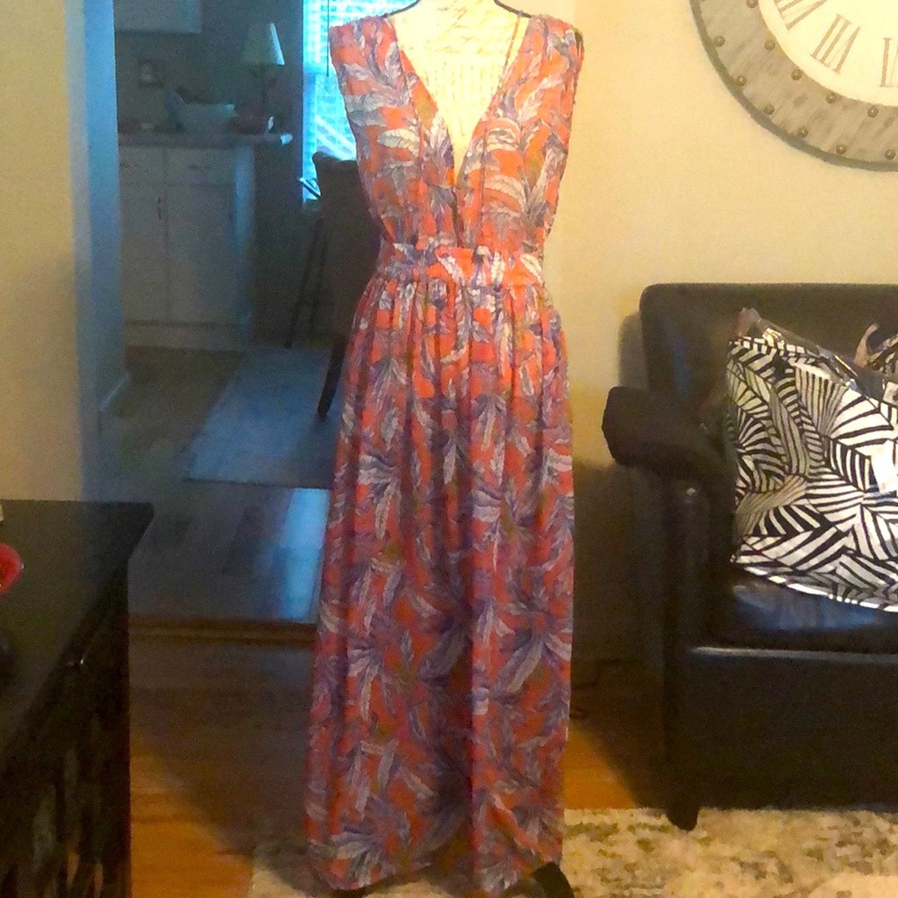 LAST CHANCE 💄 NWT America & Beyond Maxi Dress Coverup, size Medium